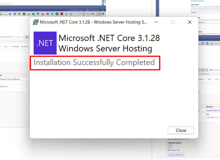 Http Error 500.31 Failed To Load Asp Net Core Runtime | Code2Night.Com